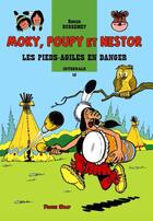 Couverture du livre « Moky, Poupy et Nestor : Intégrale vol.15 : les Pieds-Agiles en danger » de Roger Bussemey aux éditions Plotch Splaf