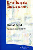 Couverture du livre « Santé et travail t.2 » de  aux éditions Documentation Francaise