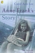 Couverture du livre « Anne Frank'S Story » de Carol Ann Lee aux éditions Children Pbs