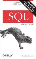 Couverture du livre « SQL Pocket Guide » de Jonathan Gennick aux éditions O Reilly