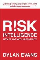 Couverture du livre « Risk Intelligence » de Evans Dylan aux éditions Atlantic Books Digital