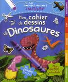 Couverture du livre « Mon cahier de dessins de dinosaures » de  aux éditions Larousse