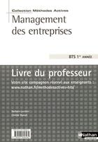 Couverture du livre « Management des entreprises ; BTS 1ère année ; livre du professeur » de Lucchnini/Ripoull aux éditions Nathan