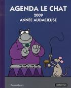 Couverture du livre « Le chat ; agenda (édition 2009) » de Philippe Geluck aux éditions Casterman