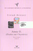 Couverture du livre « Anna O » de  aux éditions Hatier
