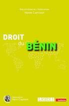 Couverture du livre « Droit du Bénin » de Collectif aux éditions Lgdj