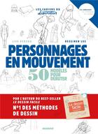 Couverture du livre « Dessiner les personnages en mouvement » de Lise Herzog aux éditions Mango