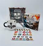 Couverture du livre « Mon atelier mug cake + stickers : raton laveur » de  aux éditions I2c