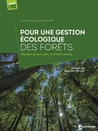 Couverture du livre « Guide de gestion écologique de la forêt : Petit guide de sylviculture écosystémique » de Gaetan Du Bus De Warnaffe aux éditions Terre Vivante
