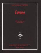 Couverture du livre « Emma » de Boucher De Pert aux éditions Corti