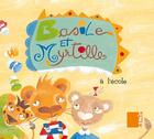 Couverture du livre « Basile et Myrtille ; à l'école » de Michel Standjofski et Anne-Claire Aubron aux éditions Samir