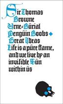 Couverture du livre « Penguin Great Ideas: Urne-Burial » de Browne/Thomas aux éditions Adult Pbs