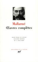 Couverture du livre « Oeuvres complètes » de Stephane Mallarme aux éditions Gallimard