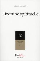 Couverture du livre « Doctrine spirituelle » de Louis Lallemant aux éditions Desclee De Brouwer