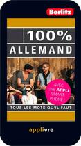 Couverture du livre « 100% ; allemand 100 % ; tous les mots qu'il faut » de  aux éditions Berlitz