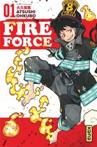 Couverture du livre « Fire force Tome 1 » de Atsushi Ohkubo aux éditions Kana
