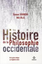 Couverture du livre « Une histoire de la philosophie occidentale » de Gunnar Skirbekk et Nils Gilje aux éditions Hermann