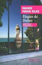 Couverture du livre « Élégies de Duino » de Rainer Maria Rilke aux éditions Rivages