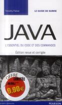 Couverture du livre « Java nouveau prix » de Timothy Fisher aux éditions Pearson