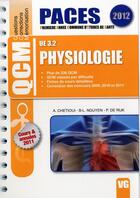 Couverture du livre « Qcm paces ue 3.2 physiologie » de  aux éditions Vernazobres Grego