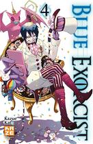 Couverture du livre « Blue exorcist Tome 4 » de Kazue Kato aux éditions Crunchyroll