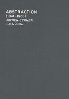 Couverture du livre « Abstraction (1941-1968) » de Jochen Gerner aux éditions L'association