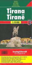Couverture du livre « Tirana » de  aux éditions Freytag Und Berndt