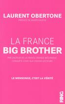 Couverture du livre « La france big brother » de Obertone/Raufer aux éditions Ring