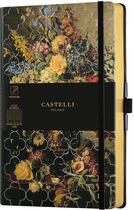 Couverture du livre « Carnet vintage floral grand format ligne rose » de Castelli aux éditions Castelli Milano