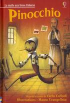 Couverture du livre « Pinocchio » de Mauro Evangelista et Katie Daynes aux éditions Usborne