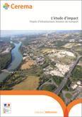 Couverture du livre « L'étude d'impact ; projets d'infrastructures linéaires de transport » de Cerema aux éditions Cerema