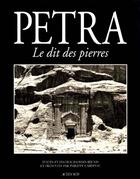 Couverture du livre « Petra, le dit des pierres » de  aux éditions Actes Sud