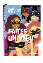 Couverture du livre « Kinra girls Tome 16 : faîtes un voeu » de Moka et Anne Cresci aux éditions Play Bac