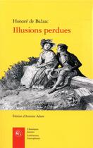 Couverture du livre « Illusions perdues » de Honoré De Balzac aux éditions Classiques Garnier