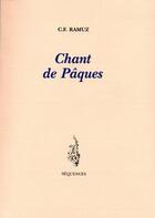 Couverture du livre « Chant de pâques » de Octave Mirbeau aux éditions Sequences