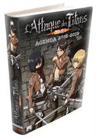 Couverture du livre « L'attaque des titans : agenda scolaire (édition 2015/2016) » de Hajime Isayama aux éditions Ynnis