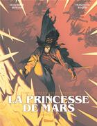 Couverture du livre « La princesse de Mars Tome 1 » de Jean-David Morvan et Francesco Biagini aux éditions Glenat