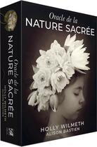 Couverture du livre « Oracle nature sacrée » de Alison Bastien et Holly Wilmeth aux éditions Vega