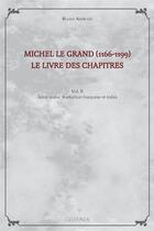 Couverture du livre « Michel le Grand (1166-1199), le livre des chapitres t.2 » de Akhrass R. aux éditions Paul Geuthner