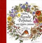 Couverture du livre « Agenda perpétuel aux quatre saisons » de Michele Delsaute aux éditions Equinoxe