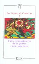 Couverture du livre « Faits et imaginaires de la guerre russo-japonaise » de  aux éditions Kailash