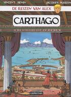 Couverture du livre « De reizen van Alex ; Carthago » de Jacques Martin et Vincent Henin aux éditions Casterman