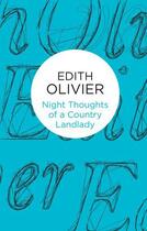 Couverture du livre « Night Thoughts of a Country Landlady » de Olivier Edith aux éditions Pan Macmillan