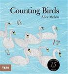 Couverture du livre « Counting birds » de Alice Melvin aux éditions Tate Gallery