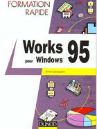 Couverture du livre « Works Pour Windows 95 » de Caracache aux éditions Dunod