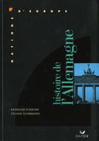 Couverture du livre « Histoire De L'Allemagne » de R. Poidevin et S. Schirmann aux éditions Hatier