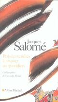 Couverture du livre « Pensées tendres à respirer au quotidien » de Jacques Salomé aux éditions Albin Michel