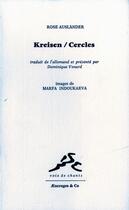 Couverture du livre « Kreisen » de Rose Auslander aux éditions Aencrages Et Co