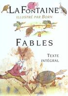 Couverture du livre « Fables » de Jean De La Fontaine et Adolf Born aux éditions Grund