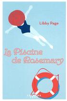 Couverture du livre « La piscine de Rosemary » de Libby Page aux éditions Calmann-levy